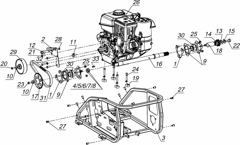 Платформа M10600160 - Средство малой механизации РЫБИНКА -01